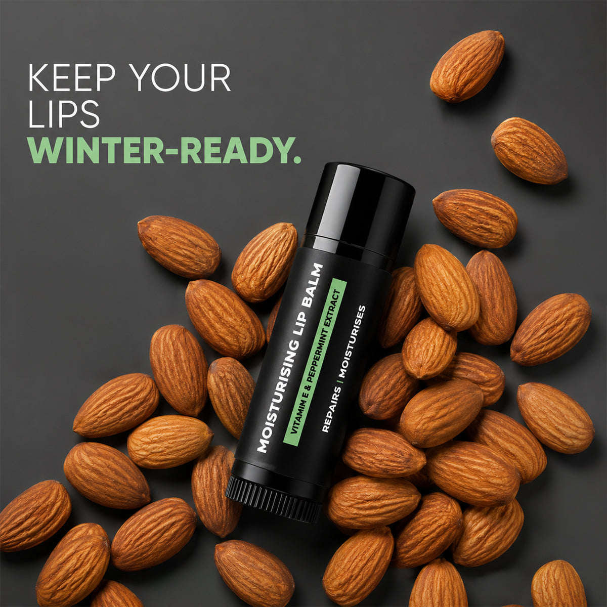 Moisturizing Lip Balm | Vitamin E & Almond Oil