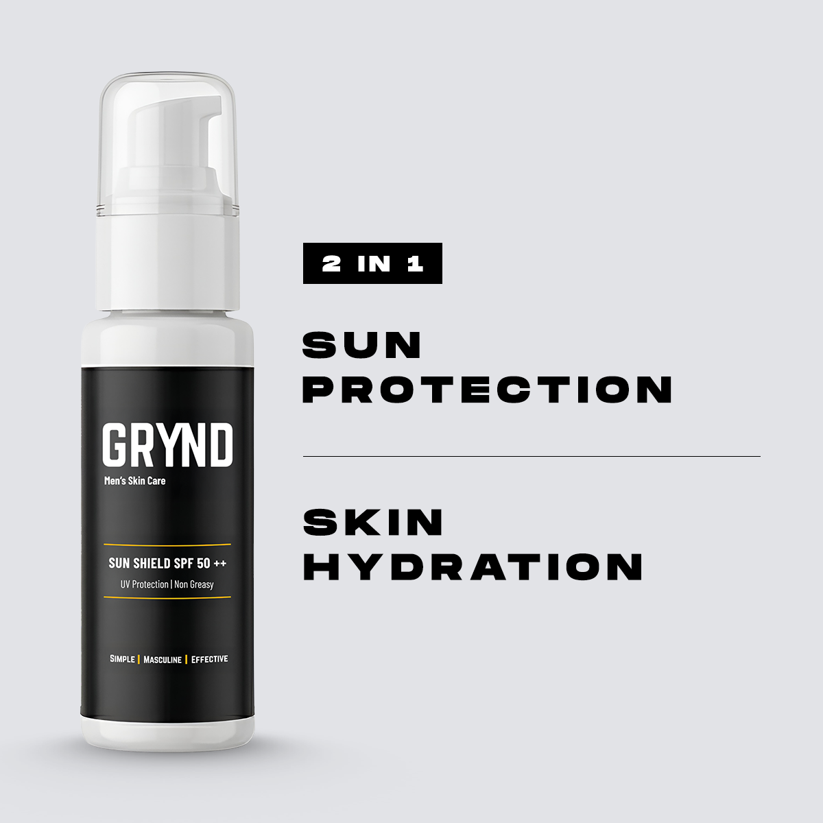 Sun Shield SPF 50 ++ | 2-in-1 Sunblock + Moisturizer