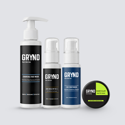 GRYND Mens Skincare Essentials Kit