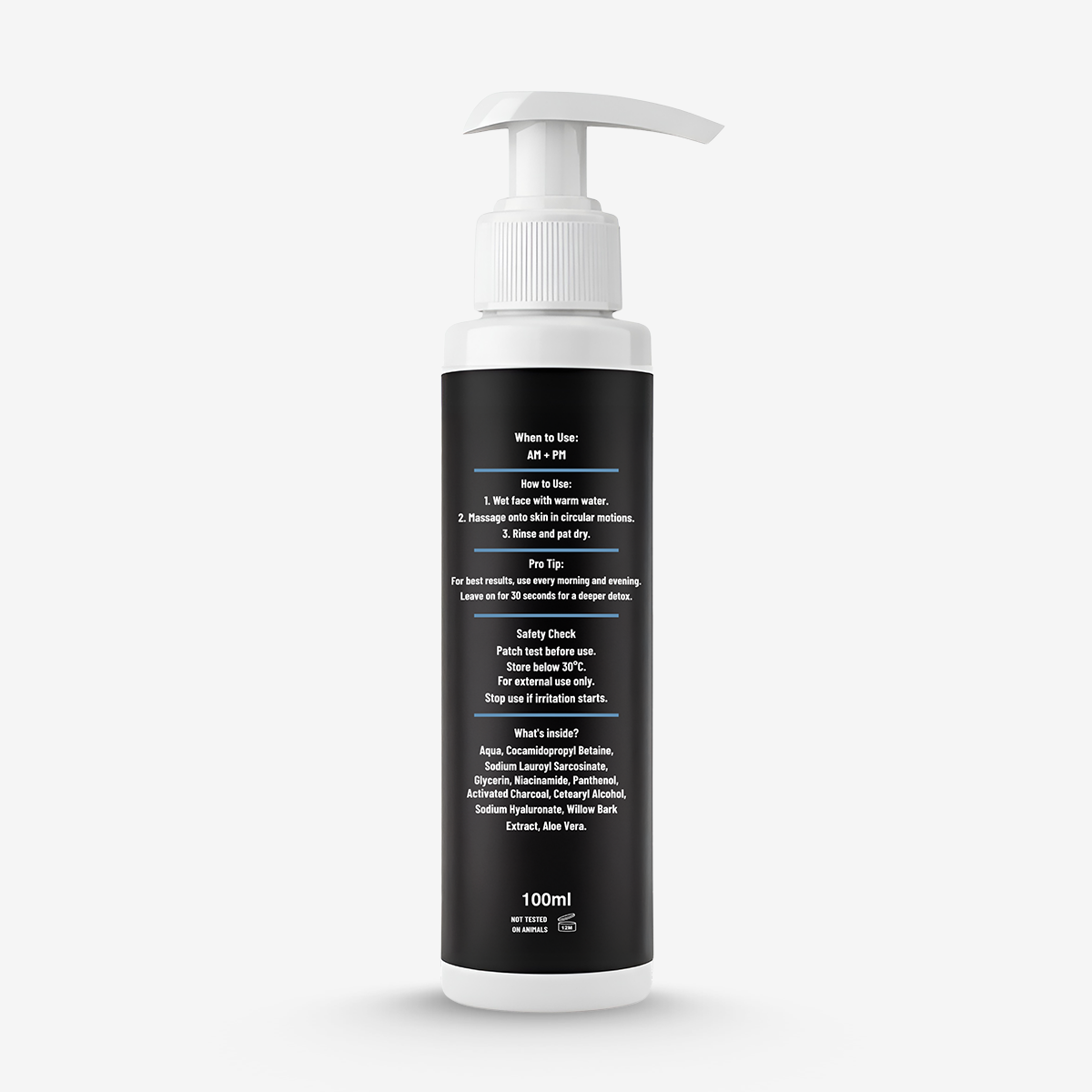 Charcoal Face Wash | Deep Cleansing & Oil Control