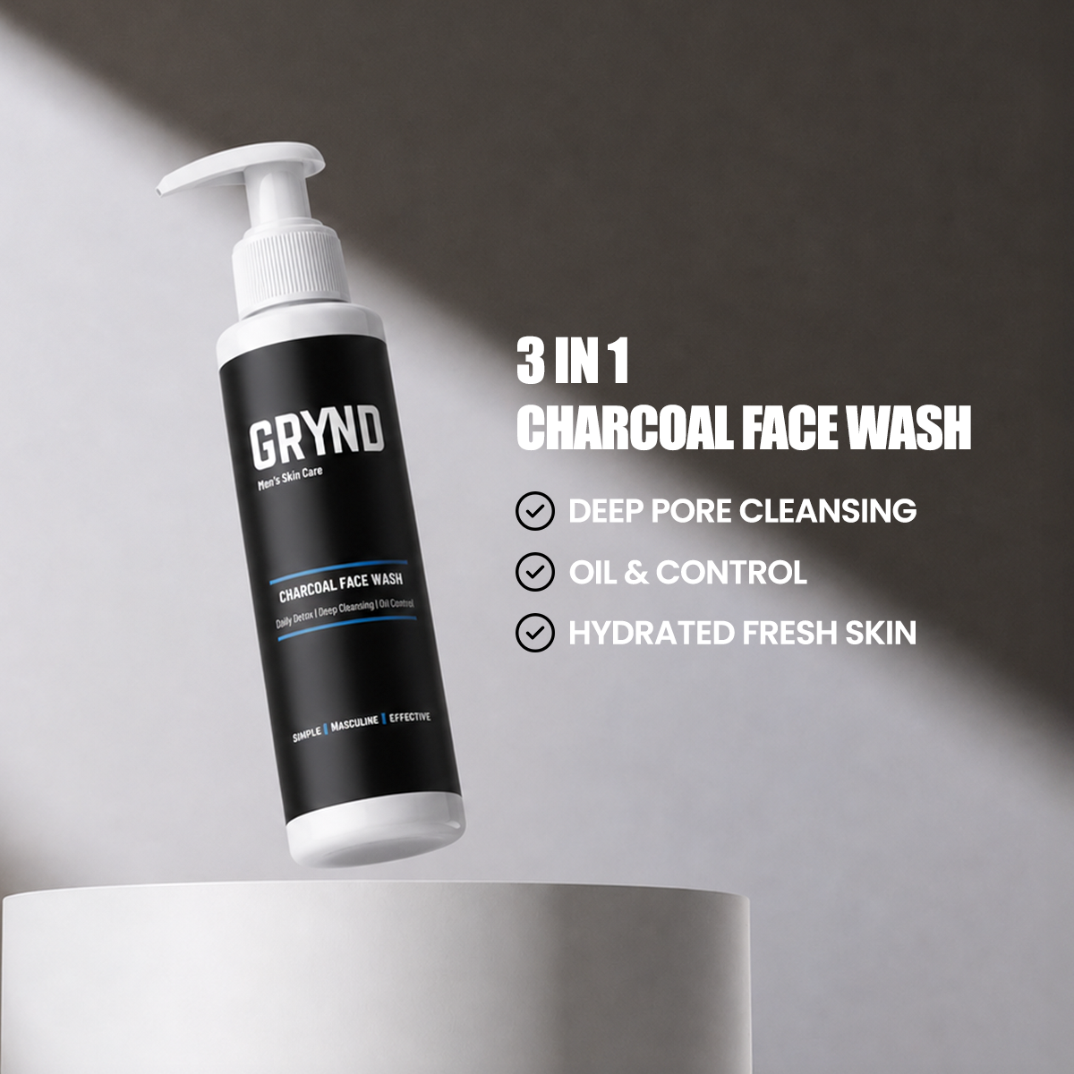 Charcoal Face Wash | Deep Cleansing & Oil Control