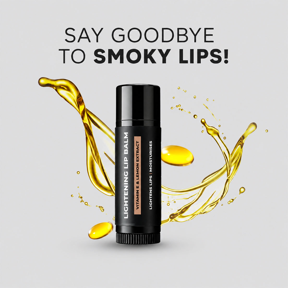 Lightening Lip Balm | Vitamin E & Lemon Extract
